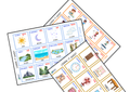 Learn It !! |  Learning Mats Set 2 | Theme -Things at Home, Body Parts, Actions, Nature