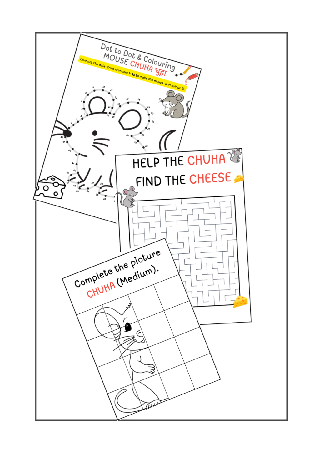 Activity book on Pets